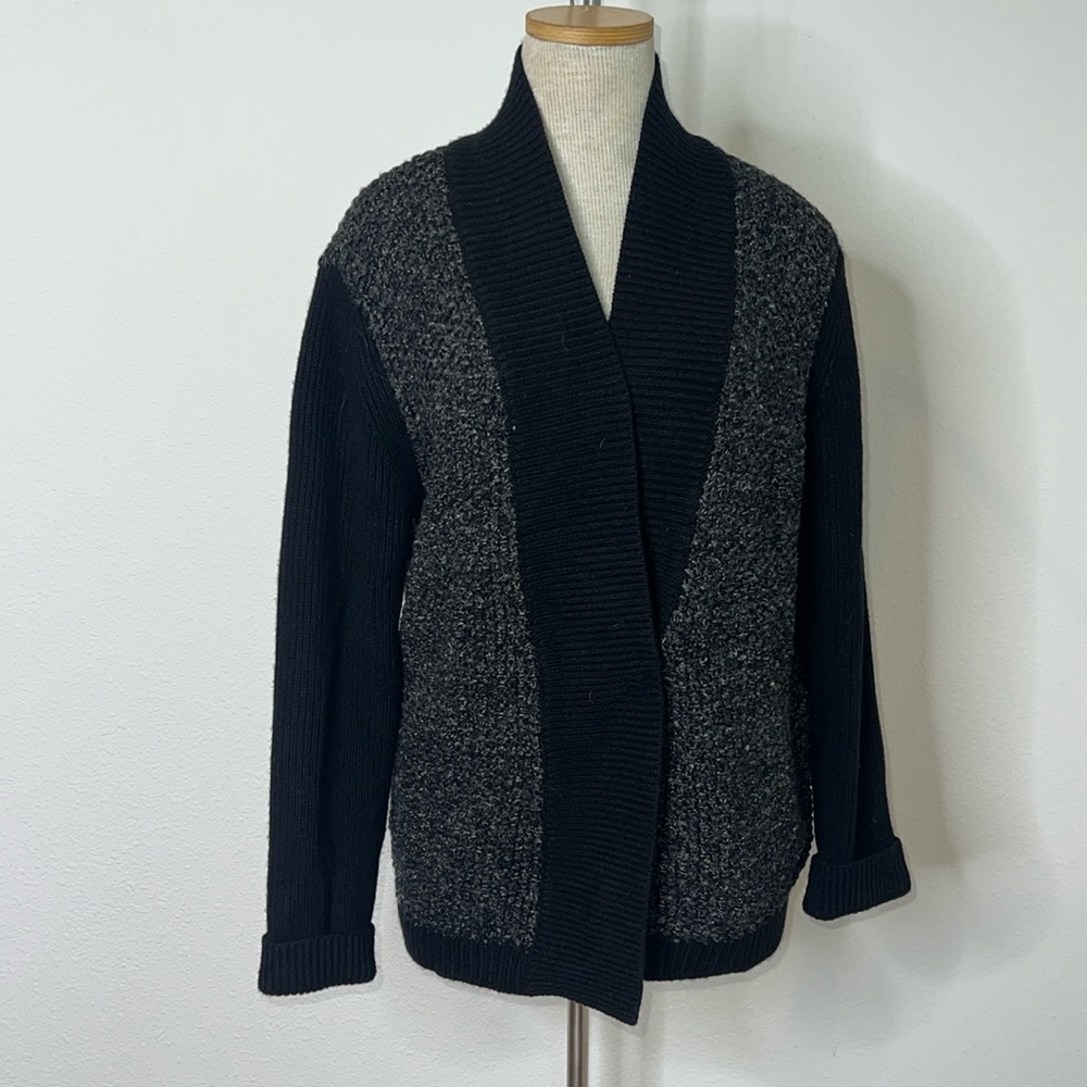 TSE Textured Cardigan